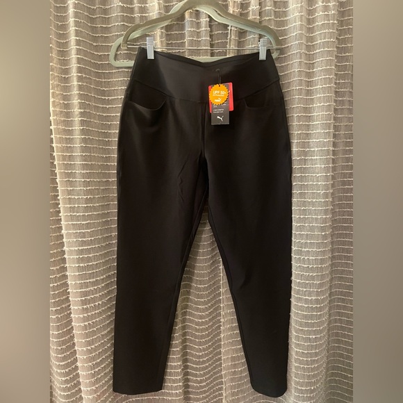 Puma Black Golf Pants - Picture 1 of 4